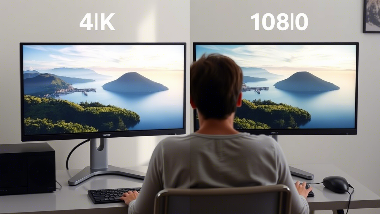 4K vs. 1080p Monitors: A Calm Comparison