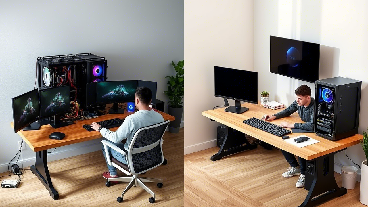 Custom-Built vs. Prebuilt PCs: Finding the Right Choice for You