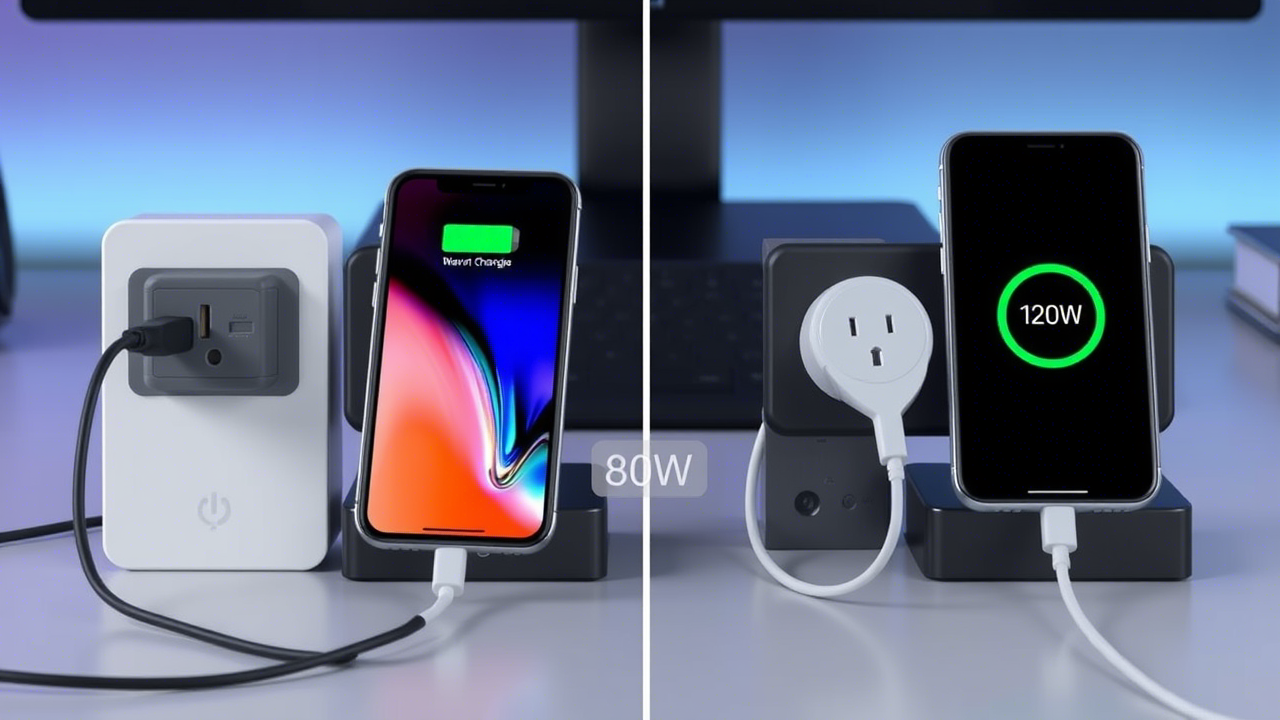 Fast Charging Tech Compared: 80W vs 120W – Which One is Right for You?
